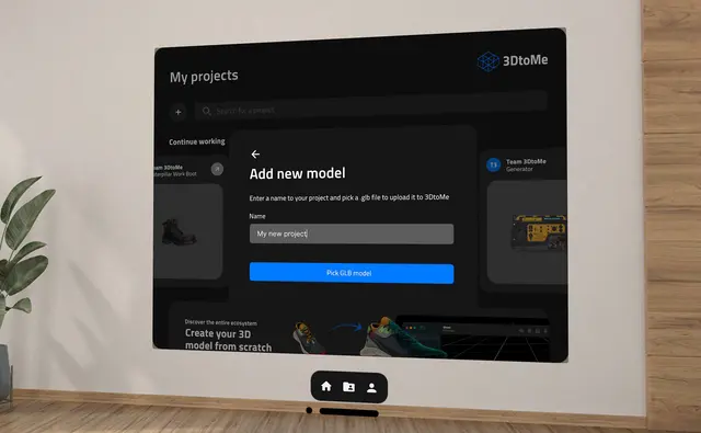 3DtoMe model preview