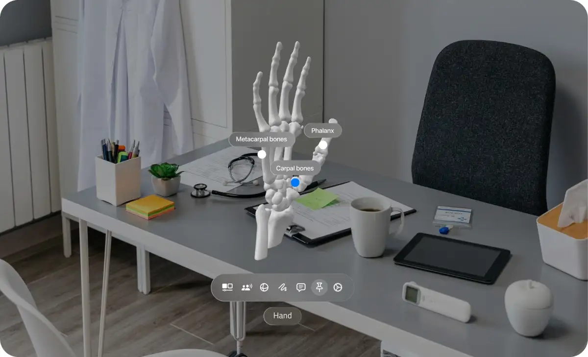 3DtoMe healthcare with vision pro